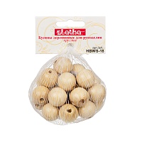 Бусины декоративные деревянные HBWS-18 