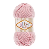 Пряжа Alize "Baby Best" (100гр) цв.161 пудра