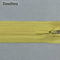  Молния потайная Т.3 20см цв.122 горчица