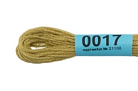 Мулине "Гамма" цв.0017 св.оливковый