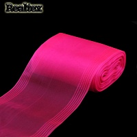 Лента капроновая 110мм с3503г17 цв.07 яр.розовый