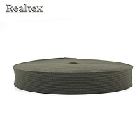 Резинка вязаная Realtex  30мм (40м) цв.328 хаки 