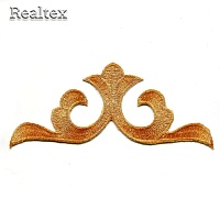 Термоаппликации орнамент Realtex R-2262 цв.золото