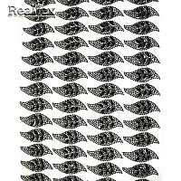 Термоаппликации-стразы №21 на листе 24*40см (60шт) цв.черный