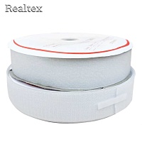 Липучка  Realtex 50мм цв.белый
