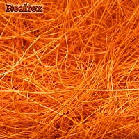Сизалевое волокно Realtex цв.A014 оранжевый