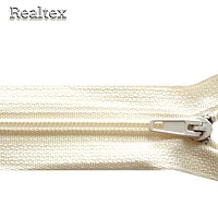 Молния витая х/б Т.3 G-003A 70см автомат цв.296 слоновая кость