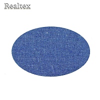 Термоаппликации джинсовые  Реалтекс S-4899 "Овал" цв.голубой