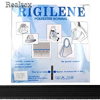  Регилин жёсткий 12мм Реалтекс цв.черный 