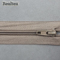 Молния витая Т.5 90см разъемная цв.296С темно-бежевый