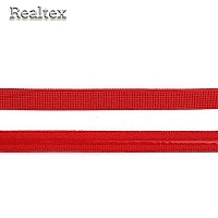 Резинка для бретелей с силиконом 10мм TBY-61013 цв.F163 красный