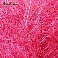 Сизалевое волокно Реалтекс цв.A010 ярко-розовый