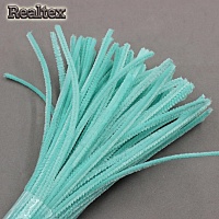 Проволока "Синель" RS для творчества d-6мм 30см (100шт) цв.MKL-04 мятный