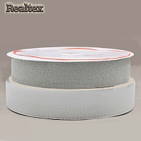 Липучка  Realtex 50мм цв.097 светло-серый