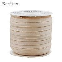 Косая бейка стрейч GET-153PT 14мм (25м) цв.154 кремовый