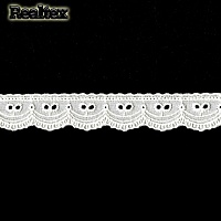 Шитье  25мм TBY 9772 х/б цв.01 белый