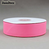 Лента репсовая 25мм RS (27,4м) цв.039 ярко-розовый