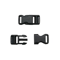 Защелка-трезубец 13мм 6409/10 цв.чёрный 