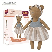 Набор для изготовления игрушки FL-0402 Мишка Дорис "Miadolla"