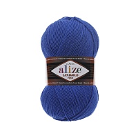 Пряжа Alize "Lana Gold Fine" (100гр) цв.141 василек