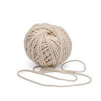 Шнур 1,5мм B 100% хлопок (50м) цв.суровый