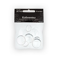 Кабошоны JCT-02 Zlatka цв.прозрачные