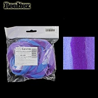 Шерсть для валяния MY-050 полутонкая (50гр) цв.6048 т.фиолетовый/сиреневый/ лесной колокольчик