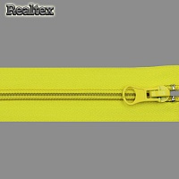 Молния витая Т.5 75см разъемная цв.110С желтый
