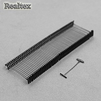 Этикетодержатели  Realtex 25мм цв.черный