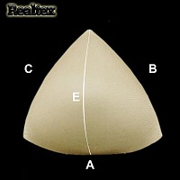 Чашечки Realtex корсетные R212 разм. №10 (10пар) цв.бежевый
