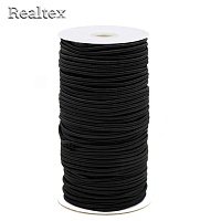 Резинка шляпная 2,0мм RS (100м) цв.чёрный