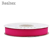 Лента репсовая 12мм RS (27,4м) цв.043 тёмно-розовый