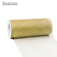 Фатин с глиттером средней жесткости RS ш.150мм цв.05 золото