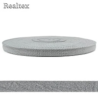 Тесьма киперная 10мм Realtex (50м) цв.11 серый