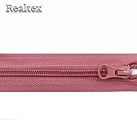 Молния витая Т.5 60см разъемная цв.070S пудрово-розовый