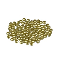 Бусины  4мм "Zlatka" PB (100шт) цв.17 оливковый