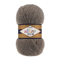 Пряжа "Angora Real 40" (100гр) цв.553 бежевый меланж