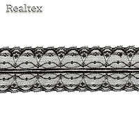  Кружево капроновое Реалтекс  58мм SG 333-2 цв.черный