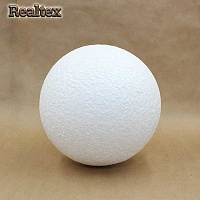 Заготовка для декорирования Шар 10см (10шт) (пенопласт пористый)