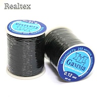 Мононить 0,12мм MF-04 (12шт*250м) цв.черный