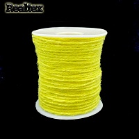 Шнур льняной для рукоделия Реалтекс 2мм цв.лимонный
