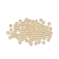 Бусины  4мм "Zlatka" PB (100шт) цв.03 светло-кремовый