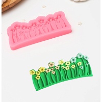 Молд для декора 6887492 "Цветочная поляна" 