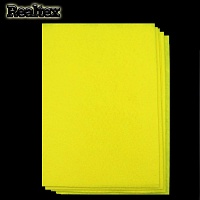 Фетр листовой средней жесткости Реалтекс 1мм 20*30см цв.42 желтый