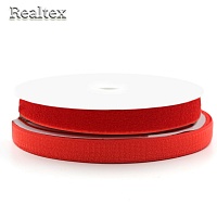 Липучка  Реалтекс 25мм цв.026 красный