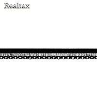  Резинка бельевая  Realtex 12мм 10541 цв.черный