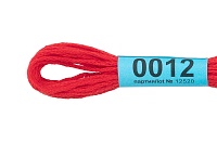 Мулине "Гамма" цв.0012 алый