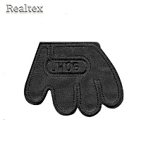  Термоаппликации Realtex 755 "UHOB" цв.черный