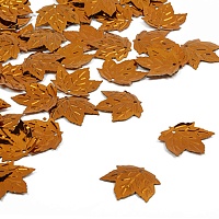 Пайетки россыпью TBY-FLK639 лист кленовый (50гр) цв.140 медь