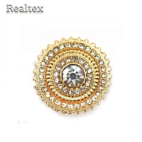 Пуговицы ME 646 40L (12шт) цв.Gold